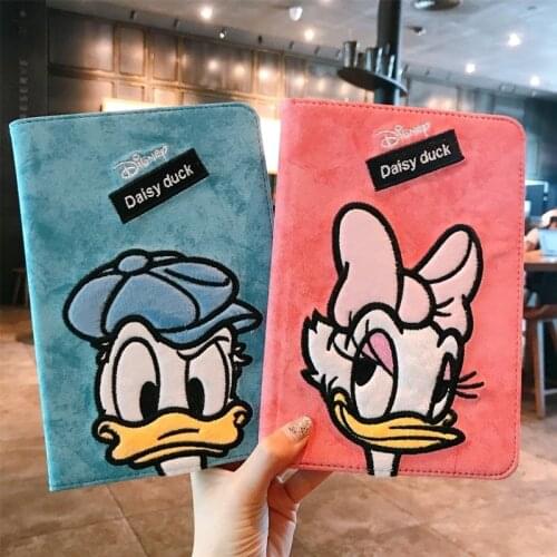 Diseny Daisy Duck Donald Cover for IPad Pro Case for IPad Mini Case for 9.7 2017/2018 IPad Air 1/2/3/4 9.7 Tablet Soft Fundas