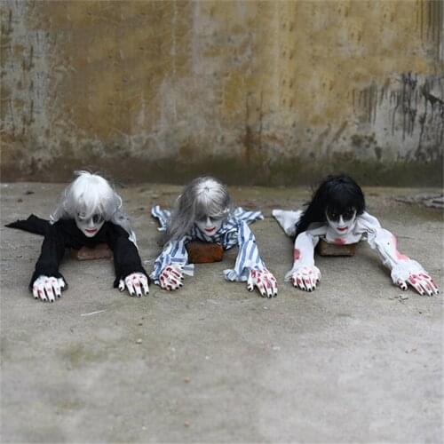 Electric Crawl Halloween Ghosts Scary prisoner Ghosts Haunted House Scary Halloween Supplies Frighten Halloween Arrangement