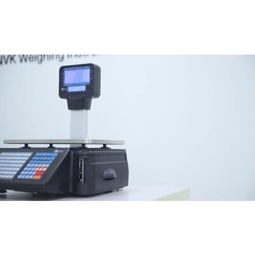 New Arrival 30kg TMA Series Cash Register Scale Electronic Barcode Label Printing Scales For Supermarket