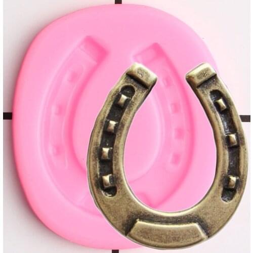 Fondant Cake Horse Shoes Silicone Molds Candy Clay Chocolate Gumpaste Moulds DIY Cupcake Topper Sugarcraft Cake Decorating Tools