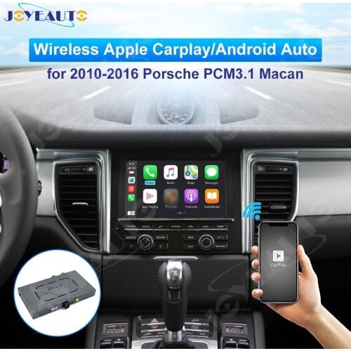 JoyeAuto Wireless Apple Carplay For Porsche Macan PCM 3.1 2010 2011 2012 2013 2014 2015 2016 Android Car Play Adapter Module Box