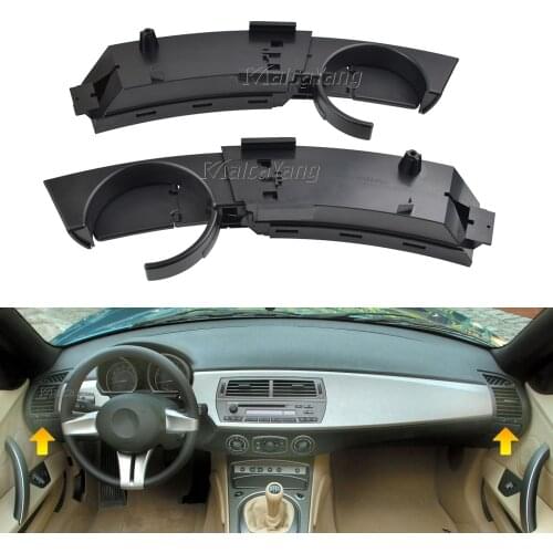 Left Right For BMW E85 E86 Z4 02-08 Car Dashboard Water Drink Cup Bottle Holders 51457070323 51457070324