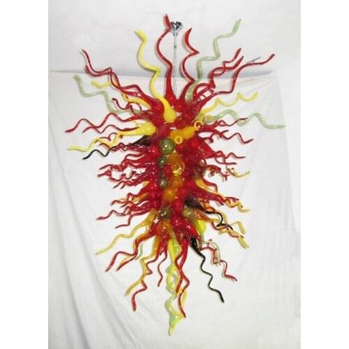 Longree 2017 Luxury mosaic glass hanging lamp E14 E27 modern lighting chandelier led ceiling lamp for party decor