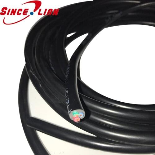 5Meters 3-core Soft Power 1.5 Square Copper Outdoor Waterproof Antifreeze Sunscreen Acid Ccid and Alkali Resistant Cable