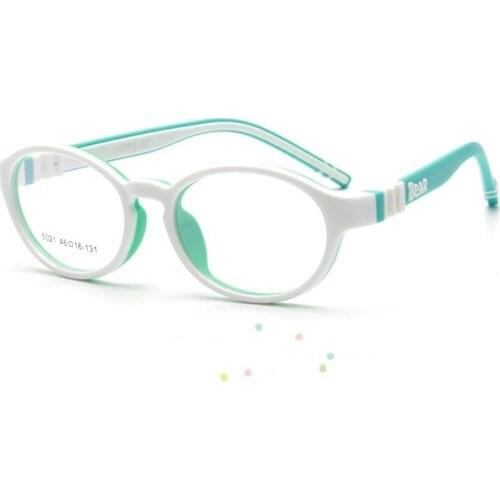 Width-125 children eyewear cute high-grade memory TR90 soft silicone myopia goggle eyeglasse frame for kids optical glasses new