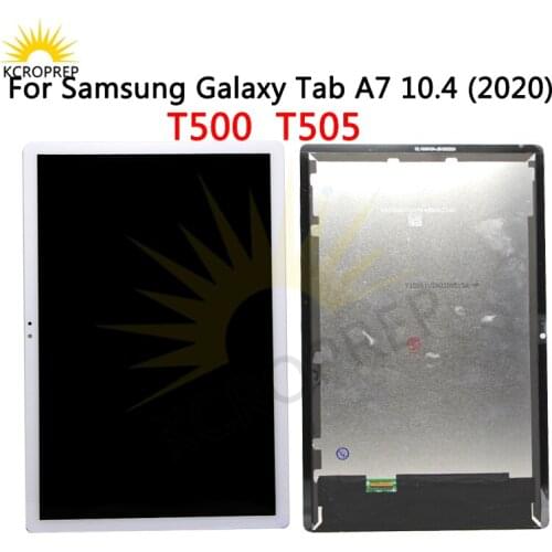 Original For Samsung Galaxy Tab A7 10.4 (2020) SM-T500 T505 T500 LCD Display Touch Sensor Glass Screen Digitizer Assembly