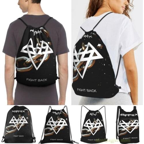 Neffex(3) Men Purpose Drawstring Backpack Bags Women Outdoor Travel Backpacks Gym Training Swimming Fitness Bag