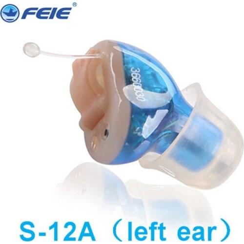 S-12A CIC Professional Hearing Aid Full Digital Hearing Aids 4 Channels Hearing Amplifier Hearing Device for Deafness