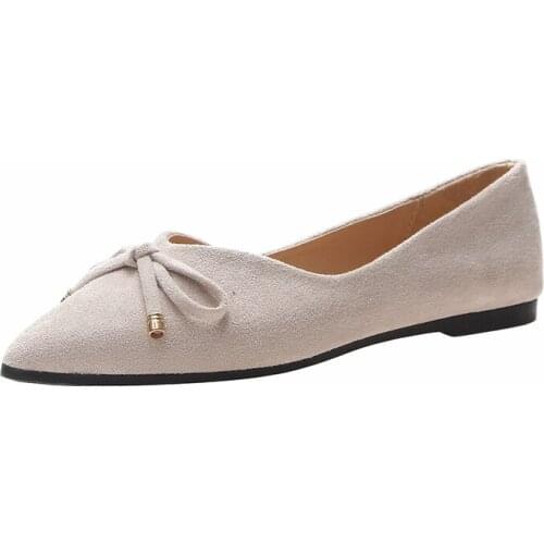 SMKEZEL Women's Ballet Flats With Heels
