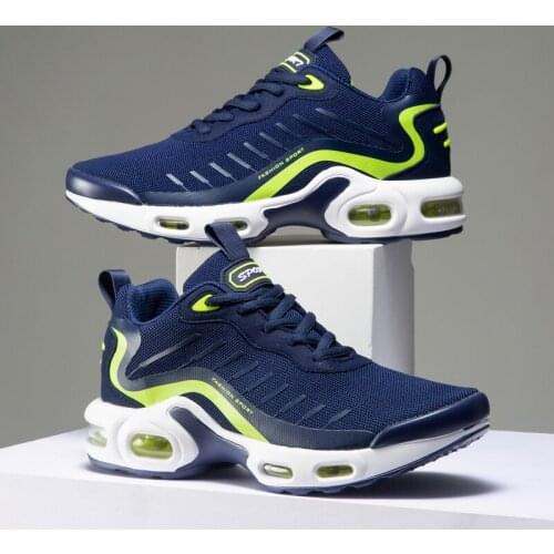 Mannen Sport Training Sneakers Luchtkussen Mesh Tennis Sport Schoenen Outdoor Loopschoenen Antislip Slijtvaste casual Schoenen