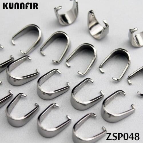 Thick crisscross teeth 5.4mm stainless steel hook pandent pendants necklace accessories jewelry DIY parts 100pcs ZSP048