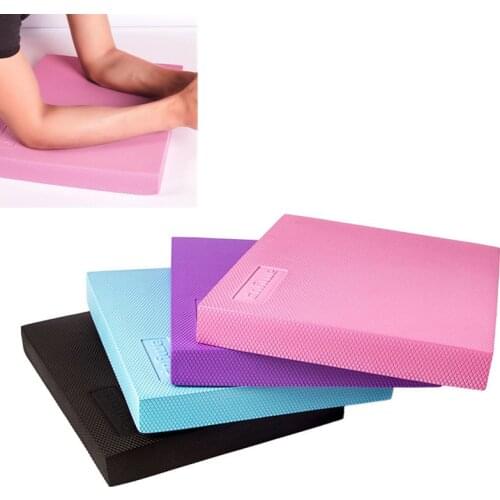 TPE Thickened Yoga Fitness Balance Pad Flat Support Ankle Rehabilitation Training Mat Sports Equipment