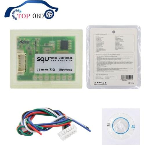 Universal Emulator For Car Airbag SQU OF80 OF68 Automotriz Immo Off Tacho Seat Occupancy Sensor Programs For Benz For BMW