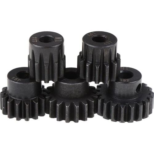 High Quality M1 5mm 15t 16t 17t 18t 19t Pinion Motor Gear Combo Kit For 1/8 Rc Car Motor