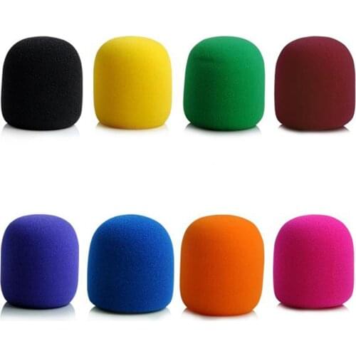 1Pc Spons Microfoon Pad Vervanging Foam Voor Stage Karaoke Hal Bar Wind Shield Cover Wasbare Protector