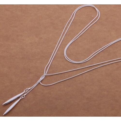 An557 Hot 925 Sterling Silver Necklace 925 Silver Fashion Jewelry Pendant /awvajoca Bbzajtga