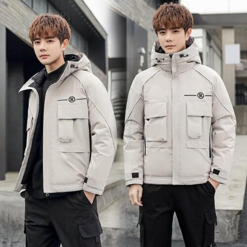 Top Grade Winter Brand Casual Fashion Down Jacket Men Long Parka Heavy Thick Warm Windbreaker Jacket Coats Mens Clothes