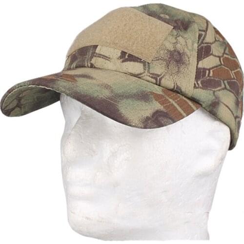 2017 EM Baseball Cap Tactical Army Hats with 35% Cotton 65% Polyester Anti Scrape The Grid Fabric Kryptek Mandrake EM8736