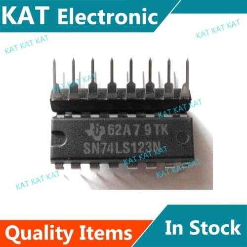5PCS/Lot SN74LS123N SN74LS123NSR SN74LS122N SN74LS122NSR SN74122N SN74123N RETRIGGERABLE MONOSTABLE MULTIVIBRATORS
