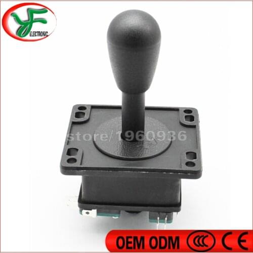 Free shipping 2pcs/lot HAPP Style Joystick - with 4 Microswitch for arcade machine parts DIY arcade game parts