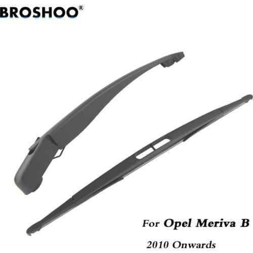 BROSHOO Car Rear Wiper Blades Back Windscreen Wiper Arm For Opel Meriva B Hatchback (2010-) 410mm,Windshield Auto Styling