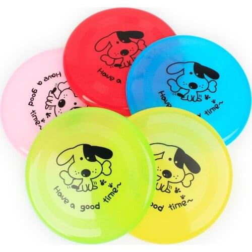 Elasticity Plastic Cartoon Throw and Catch Flying Disc Childrens Or Adult Outdoor Sports Outdoors Beach Flying Saucer UFO