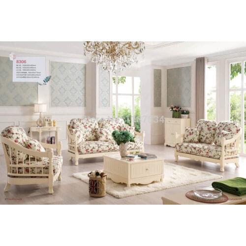 HS-8306 Modern living room home furniture sectional fabric sofa three seats European style three seats sofa