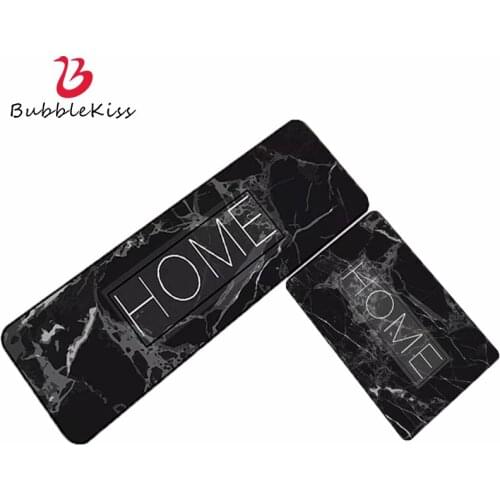 Bubble Kiss Kitchen Carpet Nordic Style Marble Texture Pattern Area Rugs Home Creativity Floor Mats Bedside Anti Slip Foot Pad