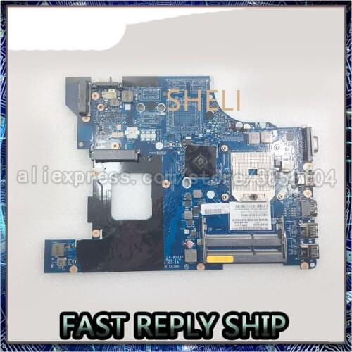 SHELI 04W0417 11S0B50850Z Laptop Motherboard For Lenovo ThinkPad Edge E535 QALEB LA-8124P FS1 DDR3 Mainboard With Free CPU Works