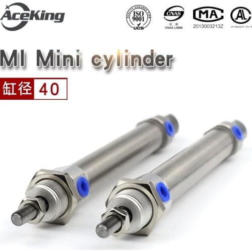 MI40× 25/50/75/100/125/150-s-ca-u-cm stainless steel mini cylinder mic40-50-s MI40×75-S-CA MI40×100-S-CA MI40×125-S-CA