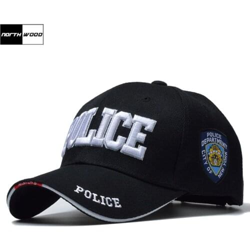 [NORTHWOOD] New POLICE Mens Tactical Cap SWAT Baseball Cap Men Gorras Para Hombre Women Snapback Bone Masculino Army Cap Letter