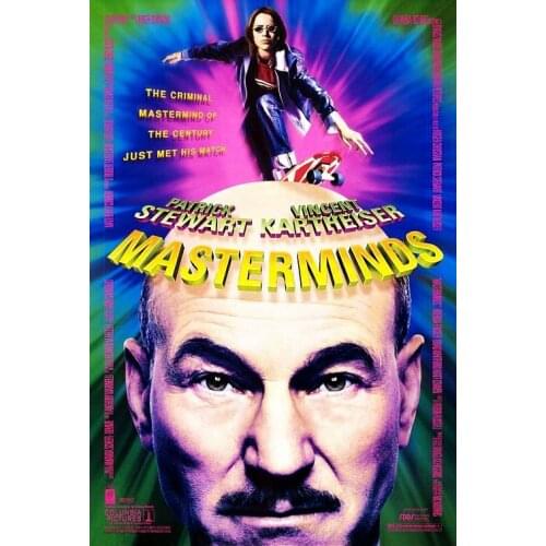 Masterminds Movie Art print Silk poster Home Wall Decor