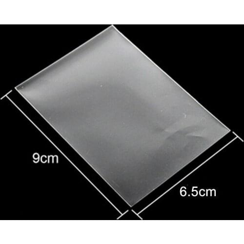100pcs Board Game Card Protector Sleeves Transparent Card Sleeves Cards Protector for Party Family Game