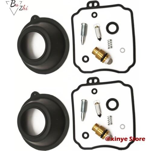 Carburetor repair kit floating needle seat vacuum diaphragm for XVS650 XVS 650 V-STAR 1998-2015 XV250 XV 250 Virago 1995-2007