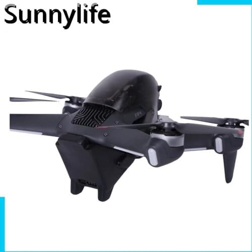 Sunnylife 2 in 1 Battery Protective Cover Heightening Landing Gear Crash-proof Silicone Cover for DJI FPV