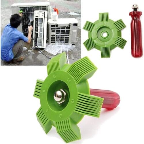 Universal Car A/C Radiator Condenser Evaporator Fin Straightener Coil Comb PP for Auto Cooling System Tool