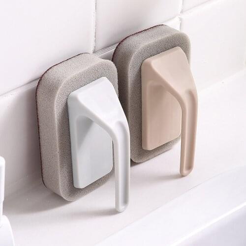 Magic Kitchen Sponge Brush Melamine Sponge Cleaning Brush Descaling Knife Pan Pot Cleaner Strong Decontamination Brushes