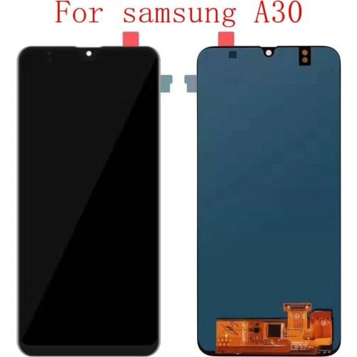 2019 Super Amoled For Samsung Galaxy A30 A305 A305F/DS Lcd screen Display WIth Touch Glass Assembly