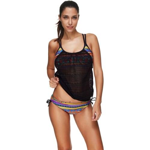 3pcs/set bikinis women print swimsuit girls two pieces bikini plus size XXL brazilian new summer push up womens swim suitsC0727