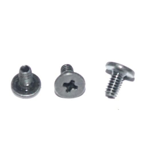 50pcs M1.4 M1.6 Phillips thin head screws cross small flat headed screw mechanical bolt stainless steel black zinc 2mm-5mm long
