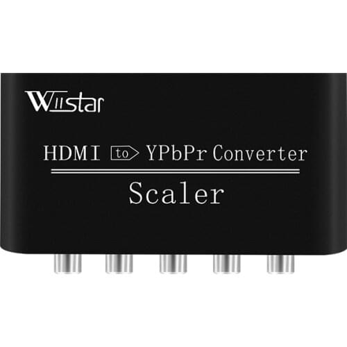 1080P HDMI to component Ypbpr RGB converter adapter HDMI to Ypbpr out adapter converter for TV PS4 with power adapter