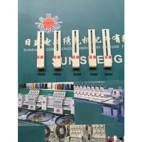 Computer embroidery machine accessories - gold pieces embroidered plastic groove (3579) white width 9mm