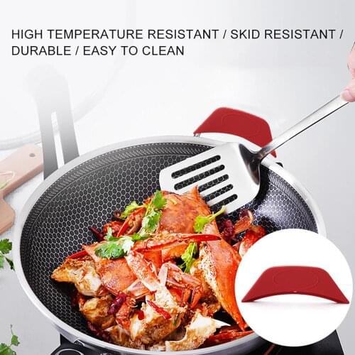 Anti-hot Tools Microwave Insulation Non-slip Kitchen Utensil Silicone Handle Kitchen Protective Tool Shell Case Cover #717