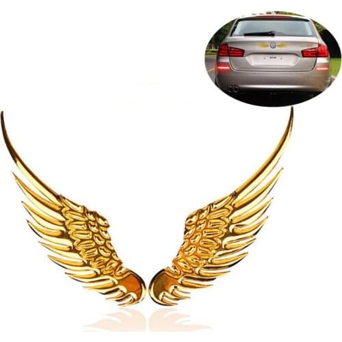 1 Pair Car Styling 3D Wings Car Sticker Car Accessories for Mini Cooper R52 R53 R55 R56 R58 R59 R60 R61 Paceman Countryman coupe