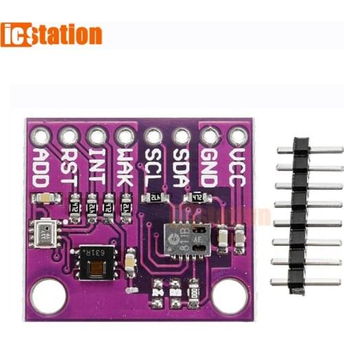 CCS811+HDC1080+BMP280 low power Gas Temperature and Humidity Height Three-in-one Sensor Module monitoring Indoor Air quality