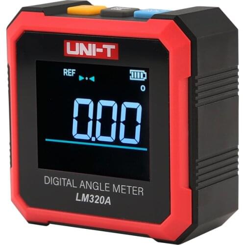 UNI-T Digital Protractor Laser USB Inclinometer 360° Level Angle Finder High Precision Goniometer Magnet Tilt Measuring Tools