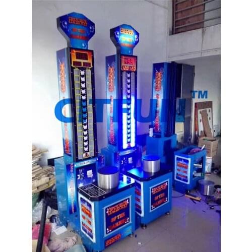 Hot sale Coin Operated the king of Hammer hitting,vending redemption game machine GM003D