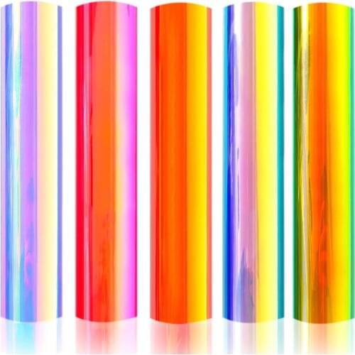 CHAMELEON HOLOGRAPHIC OPAL PERMANENT VINYL ROLL SELF ADHESIVE CRAFT SIGN MAKING WATERPROOF STICKER CUP/WALL DECAL Xmas CARD DIY