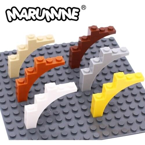 MARUMINE Brick W . Bow 1 x 5 x4 Particles Building Blocks 2339 Boys Girls DIY Classic Educational Children Toys