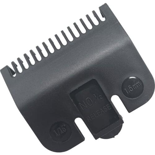 2pcs 1.5mm 4.5mm Barber Shop Styling Guide Comb Set Hair Trimmer Attachment Hairdresser Clipper